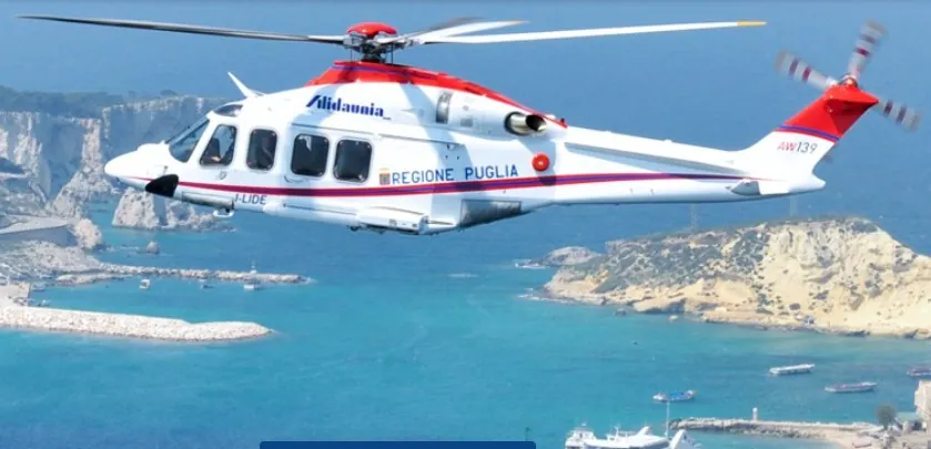 Elicottero per le Isole Tremiti